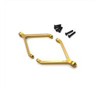 Componentes RC Para FMS Xiaoqi Para FCX24 1/24 Mecanizado CNC Metal Chasis Proceso Brazo Superior Fijo Mejora Coches RC Reparaciones Reacondicionamiento Piezas(Yellow)