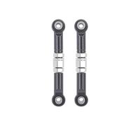 Componentes RC Para MJX H16 16207 16208 16209 16210 1/16 2 Piezas Barra Dirección Delantera Metálica, Varillas Dirección Accesorios Mejoras Reparaciones Coches RC(Gray)