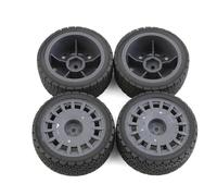 Componentes RC para Tamiya para TT01 TT02 XV01 TA06 PTG-2 para HPI WR8 para HSP 1/10 RC para Racing Car Tires On Road Tire Wheel Reemplazo RC Car Upgrades Parts