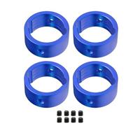 Componentes RC para Traxxas 1/5 para X-Maxx 1/6 para Xrt RC Car Upgrade Parts 4 Piezas Anillo Refuerzo Copa Transmisión Metal Manga Copa Transmisión Diferencial Accesorios Automóvil