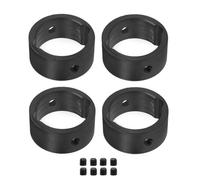 Componentes RC para Traxxas 1/5 para X-Maxx 1/6 para Xrt RC Car Upgrade Parts 4 Piezas Anillo Refuerzo Copa Transmisión Metal Manga Copa Transmisión Diferencial Accesorios Automóvil