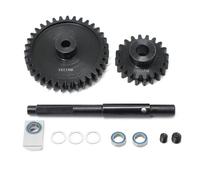 Componentes RC para Traxxas para X-Maxx 1/5 RC Piezas De Actualización De Coche 45# HD Steel 1.5 Mod 20T 25T 30T 35T Piñón Gear Spur Gear Set Accesorios De Repuesto(20T 35T)