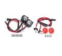 Componentes RC para VS4-10 para Phoenix 1/10 Angel Eyes Light Blue White Spotlight Faro RC Crawler Modelo Coche Decoración Piezas Accesorios De Reacondicionamiento