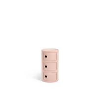 Kartell Componibili Bio Mueble contenedor, Rosa, H 58 cm, 3 Elementos Bio