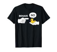 Comportarse No Dishonest Pato De Goma Animal Divertido Pato Meme Camiseta