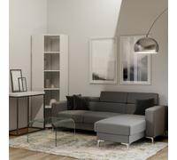 Composición de esquina Kato con 6 estantes, 2 laterales + 2 paneles traseros