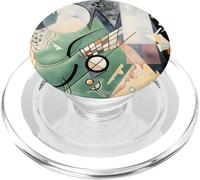 Composición Verde de Wassily Kandinsky (1923) PopSockets PopGrip para MagSafe