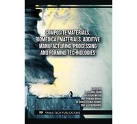 Composite Materials, Biomedical Materials, Additive Manufacturing, Processing and Forming Technologies