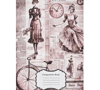 Composition Book - 120 Seiten - 8,25 x 11 Zoll - liniert: Klassisches Schreibheft | Journal | Tagebuch | Notizbuch für Schule, Studium, Beruf & Alltag