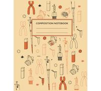 Composition Book: Fun, Science Themed Biology Notebook: Dot Grid | 100 pages | 7.5 x 9.25