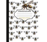 Composition Book: Hornet Country 7.5" X 9.25" - College Ruled 110 Pages: "Swarm Mentality: The Power of the Hive"