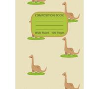Composition Book Wide Ruled 100 Pages: Journal For School, Home, College, Office | Lined Journal | Homework Notebook