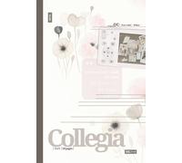 Composition Campus style College Ruled notebook: watercolor floral orchid Korean/Japanese aesthetic core for college students, women, girls, teens and even men