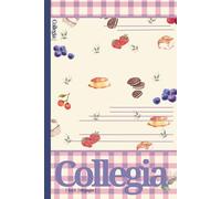 Composition Campus style ruled Kawaii Aesthetic Food Notebook:: Aesthetic Cute Journal with Desserts and Snacks | Soft Pastel Themed Lined Paper for Girls, Teens, and Foodie Lover