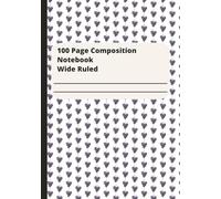 Composition Grape Themed Wide Ruled Notebook: •100 Pages Wide Ruled Notebook: Featuring 100 pages of neatly spaced wide ruled lines, this notebook is ... class notes, reflections, and daily planning.