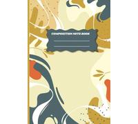 Composition Note Book: Cute Boho style multi color illustration note book college ruled - 120 Pages - 6 x 9 Inches | For Back to school, kids, girls and boys