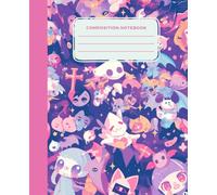 Composition Note Book: Cute & Creepy Kawaii Notebook - Fun Halloween-Inspired Composition Book for School, Journaling, or Creative Writing | 7.5 x 9.25 inches | 126 pages