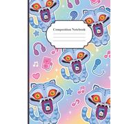 Composition Notebook: 100 College Ruled KPop Demon Hunter's Tiger Derby Pages Size 6x9 for Kids Teens and Adults