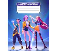 Composition Notebook: 100+ College Ruled KPops Dem-on's Hunters Pages Size 7.5x9.25 for Children Teens and Adults