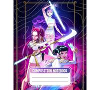 Composition Notebook: 100+ College Ruled KPops Dem-on's Hunters Pages Size 7.5x9.25 for Children Teens and Adults
