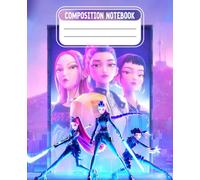 Composition Notebook: 100+ College Ruled KPops Dem-on's Hunters Pages Size 7.5x9.25 for Children Teens and Adults