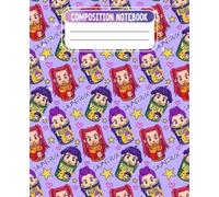 Composition Notebook: 100+ College Wide Ruled Pages Size 7.5x9.25 K-Pops De-mons Hunter's for Kids Teens and Adults