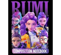 Composition Notebook: 100+ College Wide Ruled Pages Size 7.5x9.25 Rumi's K-Pops De-mons Hunter's for Kids Teens and Adults