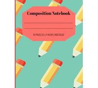 Composition Notebook | 100 Pages | 8.5 x 11 Inches | Ruled | Notebooks for School, Office Supplies, Notebooks for Work, The Notebook for Note Taking