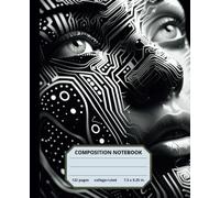 Composition Notebook.: 120 Lined Pages with Vintage AI Design. For Teens, Kids, Tweens, Women, Students, Teachers and more! (Vintage AI Cover Design Collection.)