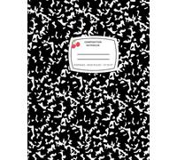 Composition Notebook 200 Pages Wide Ruled: 7.5×9.75 in | Minimalist Bold Cover Notebook for College , High School , Lecture Notes and Coursework.
