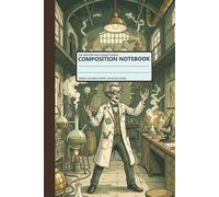 Composition Notebook 3: 83 Lined Pages, Cream Paper, Rogifort Mad Science Series