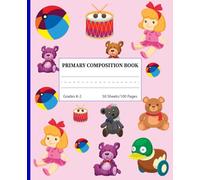 COMPOSITION NOTEBOOK: 50 SHEETS Creative Writing Notebook with Space for Pictures