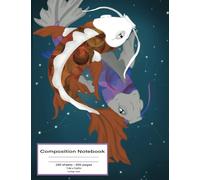 Composition Notebook: A college ruled lined journal for any astronaut koi fish lovers