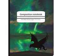 Composition notebook: A Wide ruled lines Journal with a beautiful sky view.