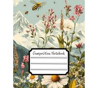 Composition Notebook - Aesthetic Botanical Nature Notebook | For Essay Writing, Lecture Notes, Journaling | 120 Pages Composition NotebookWork & Daily Writing Paperback - 4, 30, 2025