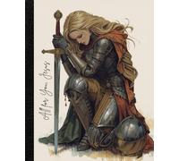 Composition Notebook - All for You, Jesus - Woman in Full Armor Spiritual Warfare and Blank Prayer Journal - College Ruled Notebook with 120 Lined Pages