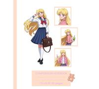 Composition Notebook: Anime Girl Back to School for Kids and Teens | 110 pages 7.5 x 9.25"