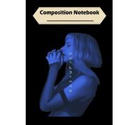 Composition Notebook: Aurora Aksnes The Seed Classic, Journal 6 x 9, 100 Page Blank Lined Paperback Journal/Notebook