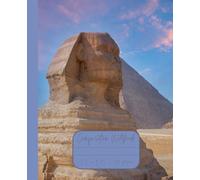 Composition Notebook “Cairo, Egypt”: Great Sphinx of Giza | Daily Journal | 7.5” x 9.25” | 110 lined pages