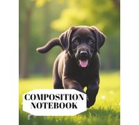 Composition Notebook, Cane Corso puppy: cute puppy, cane corso/110 Pages, Lined Paper, 7.5 X 9.25"