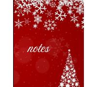 Composition Notebook : Christmas themed notebook: "Merry & Bright: A Christmas themed Notebook for Holiday Memories"