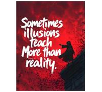 Composition Notebook: Cloaked Anime Illusion | Red Sky Edition | College Ruled | 8.5 x 11 Inches | 120 Pages: Notebook for School Notes and Journaling ... Teens and Anime Fans | Featuring Red Sky Art