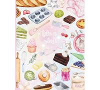 Composition Notebook College Lined: Take a Whisk Pastel Baking Journal | Cute Watercolor Kitchen & Dessert Stationery for Back to School, Home, Office & College | Funny Baking Pun Gift 8.5x11