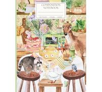 Composition Notebook College Lined: Woodland Animal Tea Party Journal | Whimsical Cottagecore Stationery for Back to School, Home, Office & College | Cute Cozy Forest Theme 8.5x11