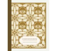 Composition Notebook: College Ruled 100 Pages | 9.25in x 7.5in | Beautiful Yellow Mandala Medallion Pattern | Note Taking | Journaling | Studying | ... Pattern | Matte Cover | Colorful | Quality
