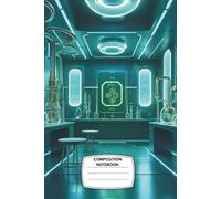 Composition Notebook: College Ruled, 6x9”, 120 Pages - Futuristic Science & Technology Cover with DNA Helix, Robotic Arm, and Chemistry Lab Vibes - ... STEM Students, Coders, and Future Scientists