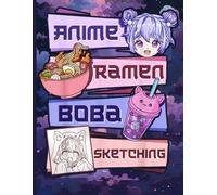 Composition Notebook College Ruled Anime Girl Drinking Boba - Kawaii Bubble Tea Sketchbook and Writing Journal for Students, School, and Manga Fans