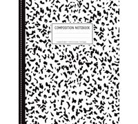 Composition Notebook College Ruled Black Marble: Notebook Journal for School, College, University, Work, Office, Supplies. 120 lined Pages