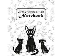 Composition Notebook College Ruled: Cute Puppy Aesthetic: Lined Journal for Students, Back to School, University Notes & Daily Writing