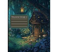 Composition Notebook College Ruled: Enchanted Forest Journal for Teens & Women | Cottagecore | College Ruled Notebook for Back to School, Writing & Notes, Office Work | 110 Pages